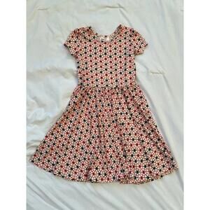 DotDotSmile Girls size 7 patterned dress